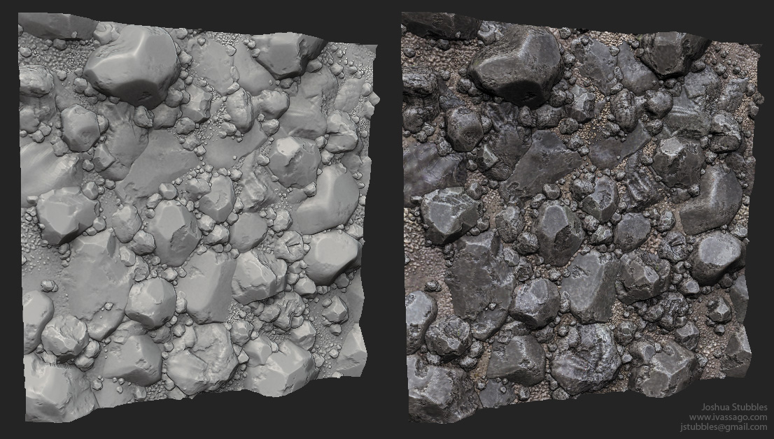 rock sculpt